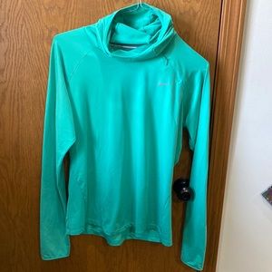 NIKE RUNNING dri-fit Lightweight funnel hoodie zipper pocket L